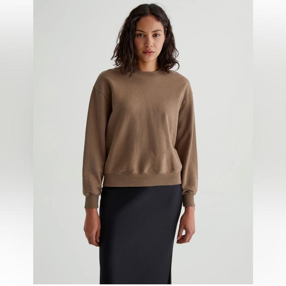 ADRIANO GOLDSCHMIED small NOVA crewneck in teddy color - Picture 8 of 8